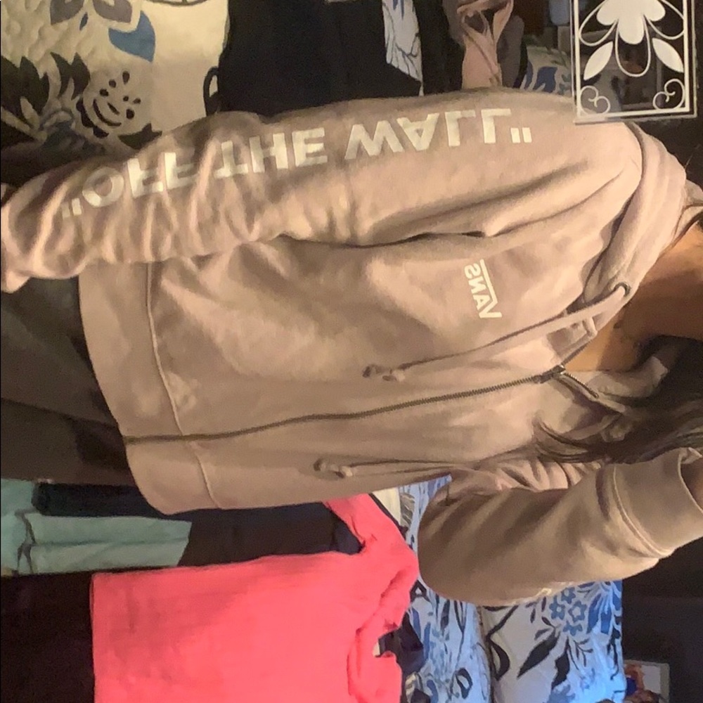 Vans cropped zip up